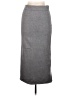 Mimosa Solid Gray Casual Skirt Size M - photo 2