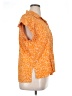 Style&Co Floral Orange Short Sleeve Blouse Size XL - photo 4