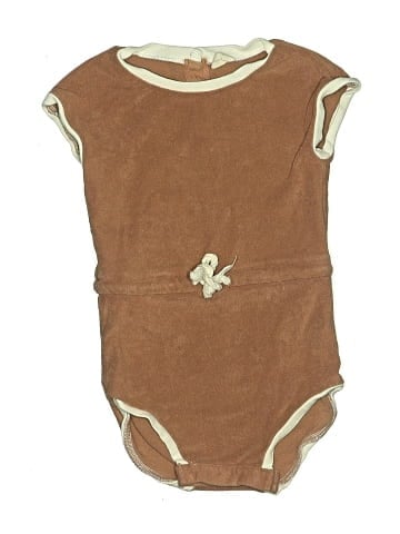 QUINCY MAE Short Sleeve Onesie (view 1)