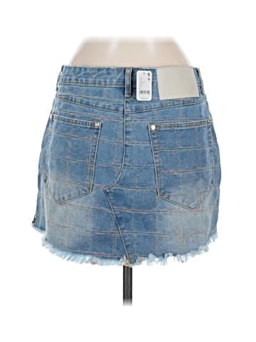 ONETEASPOON Denim Skirt (view 2)