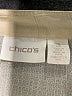 Chico's 100% Polyester Ivory 3/4 Sleeve Blouse Size XL - photo 7