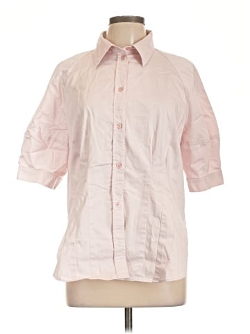 BOSS by HUGO BOSS 3/4 Sleeve Button-Down Shirt (view 1)