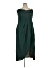 Scomchic 100% Polyester Solid Green Cocktail Dress Size 1X - photo 1