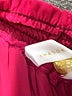 Amanda 100% Polyester Solid Burgundy Pink Cocktail Dress Size M - photo 4
