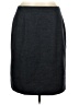 Ann Taylor Solid Black Formal Skirt Size 12 Petite - photo 1