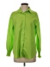 Shein 100% Polyester Green Long Sleeve Blouse Size S - photo 1