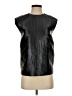 STRENESSE Solid Black Sleeveless Blouse Size 2 - photo 1