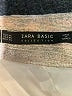 Zara Basic 100% Polyester Tweed Ivory Pink Casual Skirt Size XS - photo 4