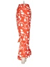 ASOS 100% Polyester Floral Orange Casual Pants Size 4 - photo 4