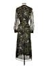 Zara 100% Polyester Green Casual Dress Size XS - photo 2