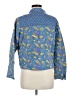dRA Los Angeles 100% Cotton Floral Blue Jacket Size M (estimated) - photo 2