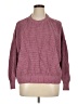American Eagle Outfitters Tweed Burgundy Pullover Sweater Size XL - photo 1