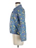 dRA Los Angeles 100% Cotton Floral Blue Jacket Size M (estimated) - photo 5