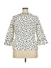 Sag Harbor Polka Dots Ivory Blazer Size 18 - photo 2