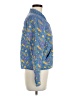 dRA Los Angeles 100% Cotton Floral Blue Jacket Size M (estimated) - photo 4