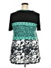Crazy Train Teal Short Sleeve T-Shirt Size 2X - photo 2