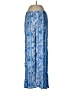 Olivaceous 100% Rayon Paisley Blue Casual Pants Size M - photo 1