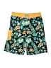 Cat & Jack 100% Polyurethane Teal Board Shorts Size 12 - photo 1