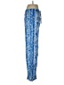 Olivaceous 100% Rayon Paisley Blue Casual Pants Size M - photo 5