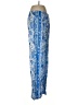 Olivaceous 100% Rayon Paisley Blue Casual Pants Size M - photo 4