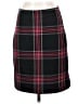 Icone Plaid Black Formal Skirt Size S - photo 1