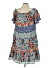 Charles Henry Paisley Blue Casual Dress Size S - photo 2