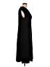 Chaps Solid Black Cocktail Dress Size L - photo 4