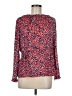 Berenice Red Long Sleeve Blouse Size M - photo 1
