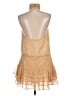 Zara Polka Dots Tan Cocktail Dress Size L - photo 2