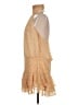 Zara Polka Dots Tan Cocktail Dress Size L - photo 5