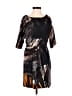 Ali Ro Graphic Black Cocktail Dress Size 0 - photo 1