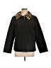 Chico's 100% Polyester Animal Print Black Coat Size Lg (2) - photo 1