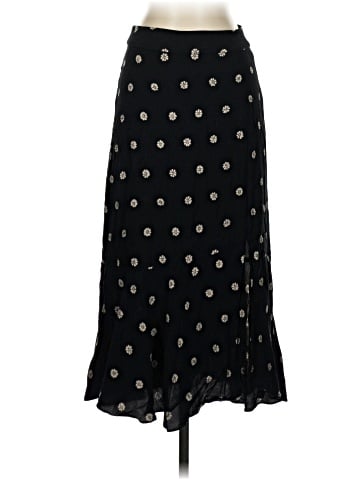 Madewell Flounce-Hem Midi Skirt in Bloom Dot (view 1)