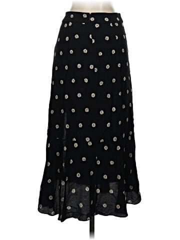 Madewell Flounce-Hem Midi Skirt in Bloom Dot (view 2)