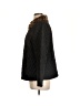 Chico's 100% Polyester Animal Print Black Coat Size Lg (2) - photo 5
