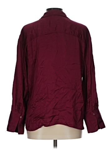 Gap 3/4 Sleeve Button-Down Shirt (view 2)