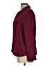 Gap 100% Rayon Burgundy 3/4 Sleeve Button-Down Shirt Size L (petite) - photo 5