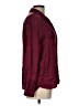 Gap 100% Rayon Burgundy 3/4 Sleeve Button-Down Shirt Size L (petite) - photo 4