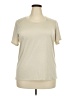 Xersion Solid Ivory Active T-Shirt Size XXL - photo 1