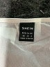 Shein 100% Polyester Ivory Short Sleeve Blouse Size 2 - photo 7