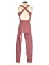 Vitality Solid Pink Jumpsuit Size S - photo 2