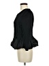 BCBGMAXAZRIA 100% Polyester Black 3/4 Sleeve Blouse Size M - photo 5
