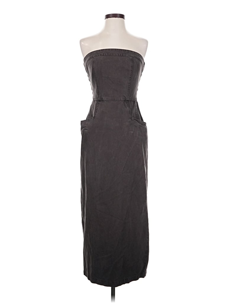 Pre-owned Yfb Cocktail Dress In Gray