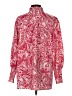 C+D+M Collection Paisley Pink Long Sleeve Blouse Size S - photo 2