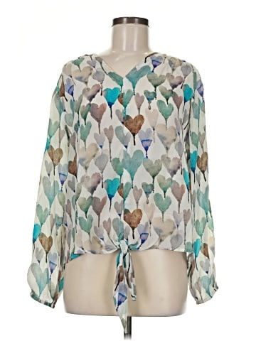 AP.NY Long Sleeve Blouse (view 1)