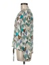 AP.NY Hearts Teal Long Sleeve Blouse Size M - photo 5
