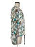 AP.NY Hearts Teal Long Sleeve Blouse Size M - photo 4