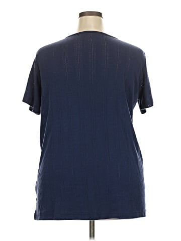 Woman Within Short Sleeve Blouse (view 2)