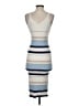 Willow & Wind Stripes Blue Cocktail Dress Size S - photo 2