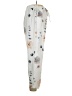 Unbranded 100% Polyester Floral Ivory Casual Pants Size 1X - photo 4